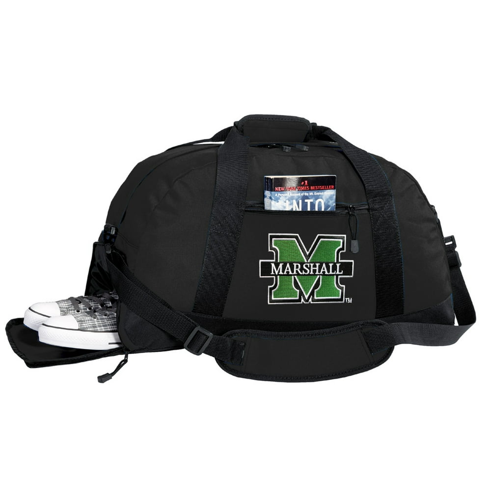 Marshall University Duffel Bag or Marshall Gym Bag WITH SHOE POCKET