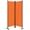 Orange, variant on Proman Products FS17181 Galaxy II Indoor/Outdoor Room Divider (2-Panels, 24" w / panel), Water Repellent Fabric, Metal Frame, 50.25" W x 12" D x 71" H, Gray