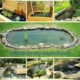 thumbnail image 5 of 3.6FT Pond Liner, 20 Mil Pond Liners for Outdoor Ponds, HDPE Pond Liner Easy Cutting Puncture Resistant, Pond Liners for Water Garden Fountain Waterfall, Koi Fish Aquaculture Pond,Black, 5 of 7