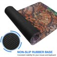 thumbnail image 6 of Long Mouse Pads for Desk,Multicolor Paisley and Floral Pattern Desk Mats on Top Of Desks, Desk Mouse Pad Extra Large with 3mm Non-Slip Base and Stitched Edge for Gaming,Office,Work,Home 35.4"x15.7", 6 of 6