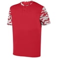thumbnail image 2 of Augusta M Pop Fly Jersey Red/Red Mod 1548, 2 of 2