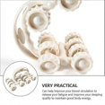 thumbnail image 3 of 1pc Manual Roller Massager Multi-purpose Spine Neck Back Massager (non-magnetic), 3 of 5