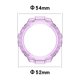 thumbnail image 3 of Funda de reloj inteligente de TPU transparente para Huami Amazfit T-Rex PRO/T-Rex (azul), 3 of 5