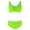 Green, variant on Sakmal Blue Womens Swimsuits Sheer Bikinis Mesh Swimwear Padded Triangle Push Up Swimsuit Sets