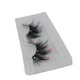thumbnail image 5 of Halloween Butterfly Eyelashes 25mm Full Strip Silk Eyelash with Butterflies for Party Makeup 4 Pairs Suncolor Hair, 5 of 10