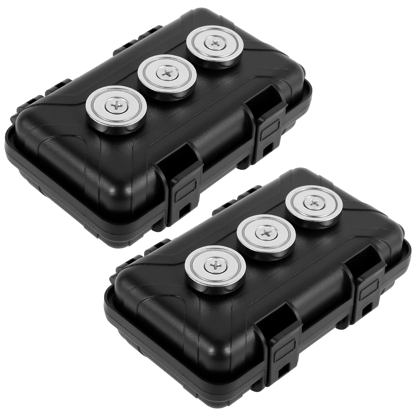 1Pc/2Pcs Magnetic Key Holder Under Car Hide Key Box with