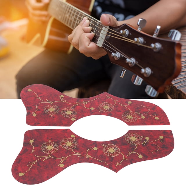 FLAMEEN Guitar Guard, Hard Plastic Pickguard Hard Plastic For Acoustic