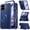 Blue, variant on Oupeigar Magnetic for Google Pixel 10 Pro Fold Phone Case,Fit for Magsafe,Screen Protector,Kickstand,Full-body Shockproof Phone Case-Blue