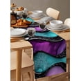 thumbnail image 6 of Moroccon Table Runner 72 Inches, Moroccan Bed Runner Dresser Scarves Tabletop for Indoor Outdoor Parties/Ceremony/Banquet, 18" x 72", 6 of 8