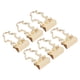 thumbnail image 3 of Clips decorativos para carpetas, 100 clips para carpetas, lindos clips de metal para carpetas, abrazaderas doradas, fieles a su promesa, 3 of 9