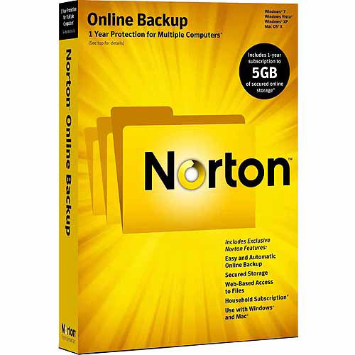 Norton Online Backup 5gb