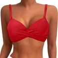 thumbnail image 1 of Women Underwire Bikini Top Push Up Swim Top Bra - Polyester, Underwire & Adjustable Straps for Enhanced Support, 1 of 4