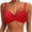 Red, variant on Women's Underwire Push - Up Bikini Top - Bra - Style, Padded, Polyester - Suitable for Beach & Pool, Available in S - XXL