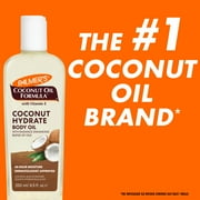 Palmers Coconut Oil Formula Body Oil to Hydrate and Replenish Dry Skin, 8.5 oz