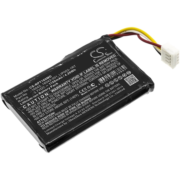 Battery for Reichert iPac 16042 16042-001 LIP002-1RT CS-RPT160MD 3.7v 1150mAh