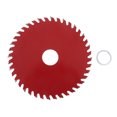 thumbnail image 2 of Hojas de Sierra Redondas de Carburo Rueda de Disco Corte Metal de Madera 110mm 40 Borde Rojo Sunnimix Herramienta de corte de disco de corte, 2 of 8