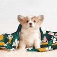 thumbnail image 4 of Yiaed Tropical Fruit Print Dog Blankets-Cat Blanket Washable for Couch Protection,Puppy Blanket, Soft Plush Reversible Throw Furniture Protector-Small, 4 of 8