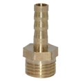 thumbnail image 1 of l Conector de Accesorios de Gas Del Tubo de Cola de La de Lengüeta Recta Masculina ón 16 Soledad Manguera de púas de latón de 1/2 ", 1 of 5
