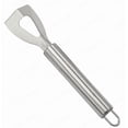 thumbnail image 1 of Stainless Steel Cheese Knife Cutter with Angled Blade, Flat Handle and Hanging Hole, Kitchen Spatula Tool for Hard or Soft Cheese, 1-Piece, 1 of 7