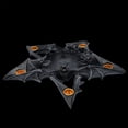 thumbnail image 6 of Creepy Gothic Black Bat Halloween Desktop Candle Holder Prop, For Indoor Dining Table Setup Haunted House Sinister Atmosphere, Heat Resistant Durable Resin Construction For Party Guests Kids, 6 of 6