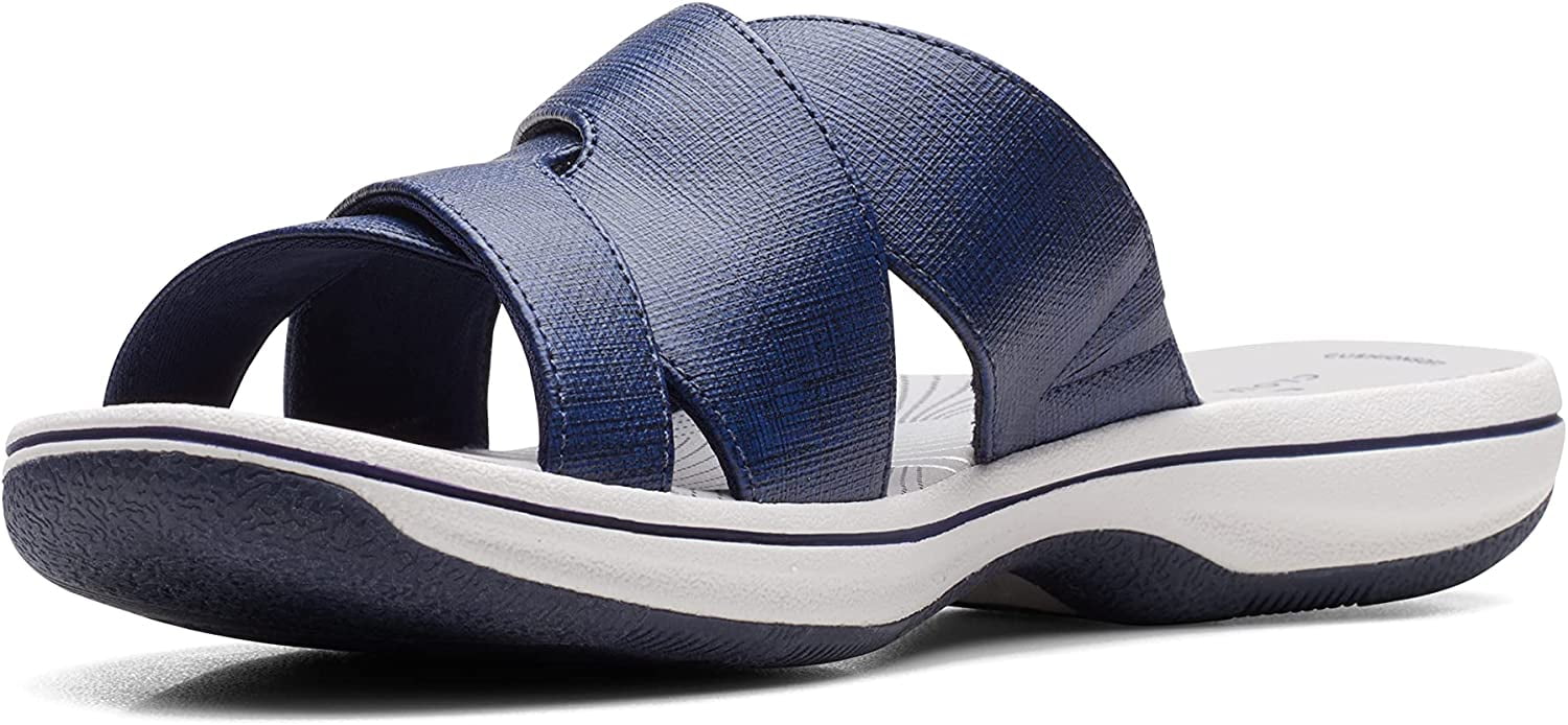 Clarks Mens Breeze Grove Slide Sandal 