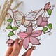 thumbnail image 4 of Adornos colgantes de acrílico Multicolor, decoración atística de pared, jardín, hogar, oficina, Bar, , decoración de letreros Mariposa rosada C Yotijar Mobiliario, 4 of 7