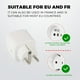 thumbnail image 4 of Advancent 1-6 uds 20A Tuya WiFi EU/FR enchufe inteligente 220V de potencia enchufe inalámbrico Control remoto del calentador de agua para Electrodomésticos TYPE1 Advancent HA008190-00, 4 of 6