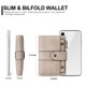 thumbnail image 3 of Billetera CLUCI pequeña de piel plegable para mujer con monedero, 3 of 8