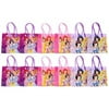 disney princess party favor goodie gift bag - 6" small size (12 packs)