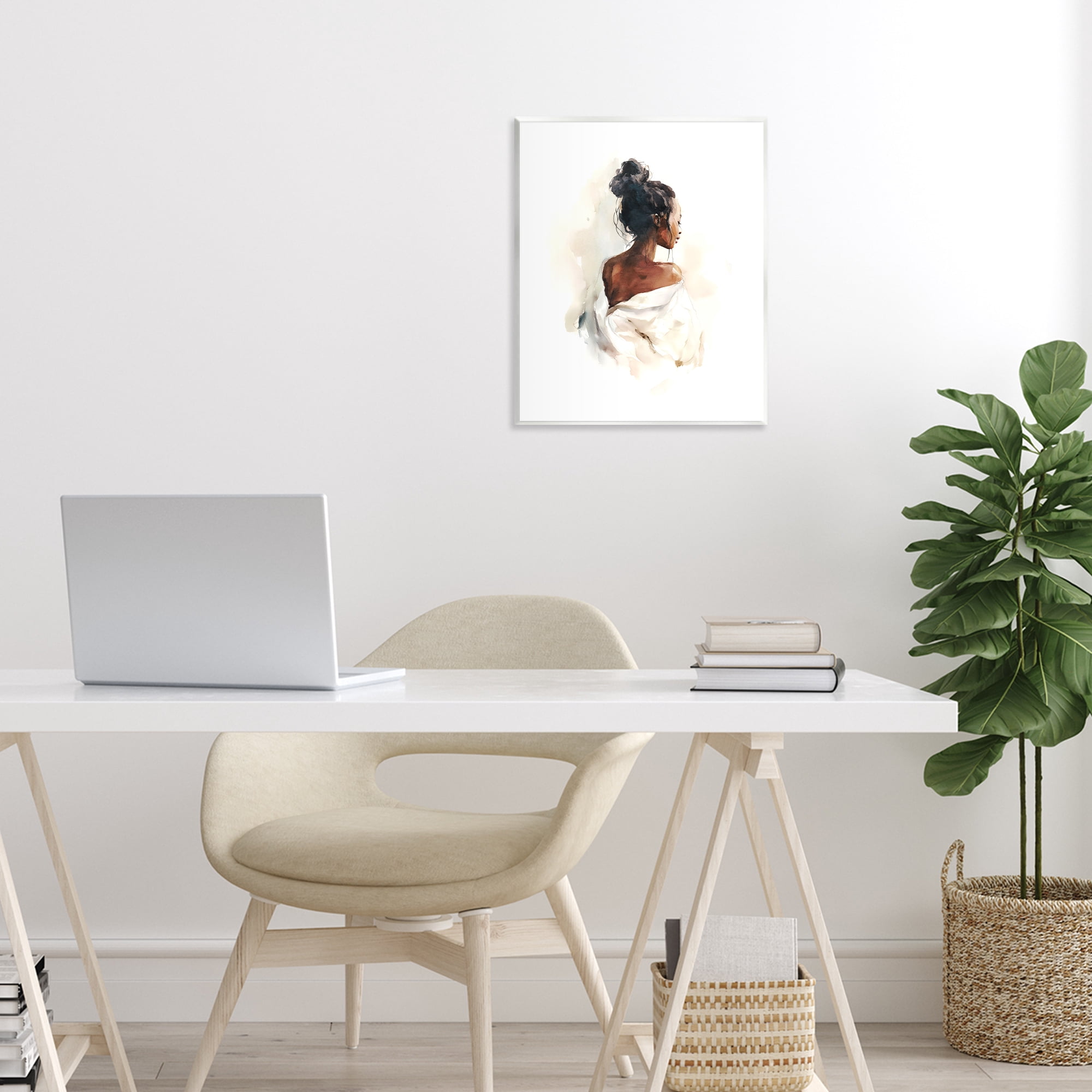 Stupell Industries Chic From Behind Wall Plaque Art, design by Svetlana Aleynikova
