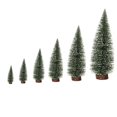 thumbnail image 4 of fastboy Miniatures Christmas Tree Decoration Cedar Statue Creatively Desktop Crafts Furnishing Accessories Decorations Present 5*3cm, 4 of 9