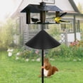 thumbnail image 6 of WEISIPU 12-18 inch Outdoor Squirrel Baffles for Bird Feeder Pole, Bird Houses for Outside Pole Mounted Squirrel Guard for Shepherd’s Hook, 6 of 6