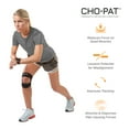 thumbnail image 3 of Cho-Pat Dual Action Knee Strap, Provides Full Mobility and Pain Relief for Arthritic, Weakened Knees, Tendonitis, Osgood Schlatter’s, Meniscus Tears, and Chondromalacia, Tan, Large, 3 of 6