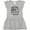 AC-Heather Grey, variant on Inktastic Summer Vacation Mode Panama City Beach Florida Girls Toddler Dress