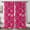 Boston Terrier and, variant on Boston Terrier and Polka Dot Red Blackout Curtains,Triple Weaved Fabric,Thermal Insulated,Room Darkening,Grommet Top,2 Panels,42x45in(107x114cm)