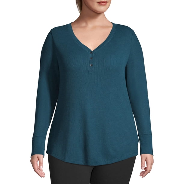 women's plus size thermal shirts