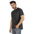 thumbnail image 3 of Inkmeso T-Shirt Basique à Col Rond pour Hommes Coupe Régulière Manches Courtes Unies, 3 of 7