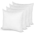 thumbnail image 2 of Hometex Canada Pillow Insert 10" x 10" Polyester Filled Standard Cover (4 Pack), 2 of 2
