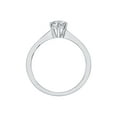 thumbnail image 2 of KATARINA Diamond Solitaire Engagement Ring in 14K White Gold (1/2 cttw, I-J, I1-I2) (Size-5), 2 of 3