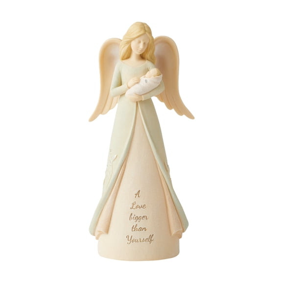 Enesco Foundations New Mom Angel Figurine 7.5in H