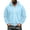 Sky Blue #50, variant on Men's Zip Up Hoodies Adjustable Drawstring Solid Hooded Jacket Fall Winter Lightweight Causal Athletic Jacket, L