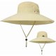 thumbnail image 2 of 6-inch ultra-wide brim sun hat, male and female fisherman's hat hiking garden lawn work wildlife park outdoor camping, 2 of 4
