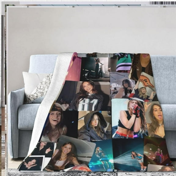 3D Print Soft Throw Blankets Ultra Warm Tate and Music Mcraes Blanket Flannel All Seasons Blankets for Sofa Bed Travel and Camping 80""X60""