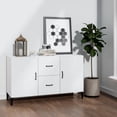 thumbnail image 1 of vidaXL Sideboard White 100x36x60 cm Engineered Wood, 1 of 5