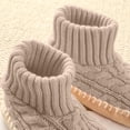 thumbnail image 5 of Cmfcve Fuzzy Slipper Socks for Women Non-Slip Winter House Socks Solid Thick Warm Socks, 5 of 6
