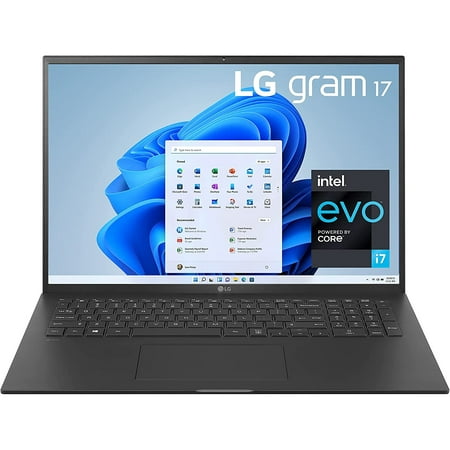 LG gram 17" Ultra-Slim Laptop, Intel i7-1195G7, 16GB/1TB SSD, Silver