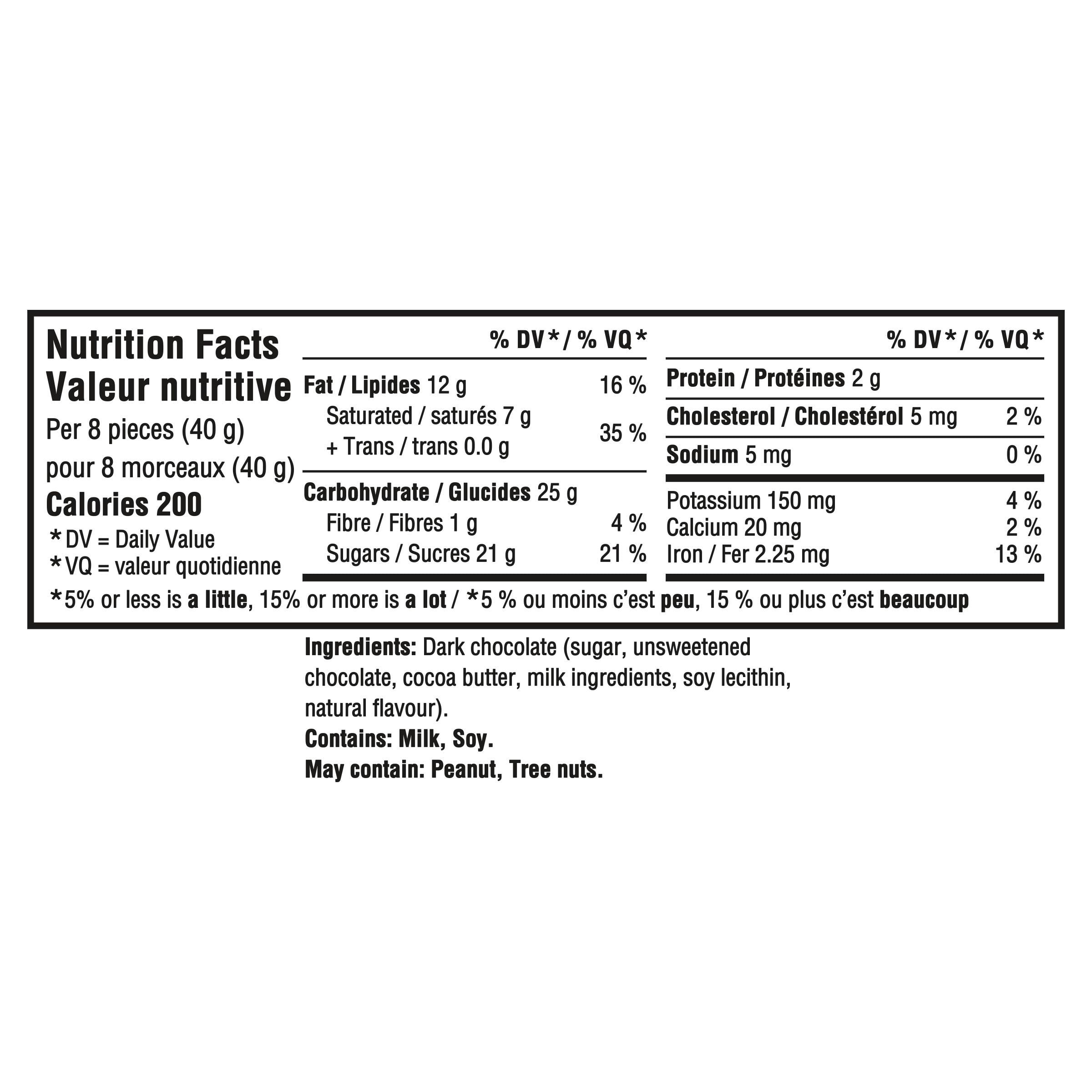 Tablette de chocolat CADBURY Premium Dark, tablette de chocolat noir, barre de chocolat noir, 90 g CADBURY PREMIUM DARK 90 G 21