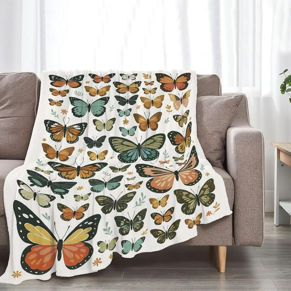 Funny Throw Blanket Soft Warm Fluffy Fleece Flannel Animal Throw Blankets Cozy Plush Thanksgiving Stuff Bedding Blankets Gifts for Women Boys Girls Adults