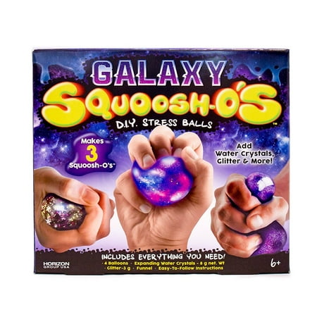Horizon Group USA Galaxy Squoosh-O's Stress Ball Kit, 1 Each