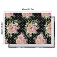 thumbnail image 5 of Pioneer Flower Floral Print Pattern Summer Placemats Table Placemats Set Of 6-Linen Kitchen Washable Placemats Table Mats 12x18 Inch Non-Slip Heat Resistant, 5 of 5